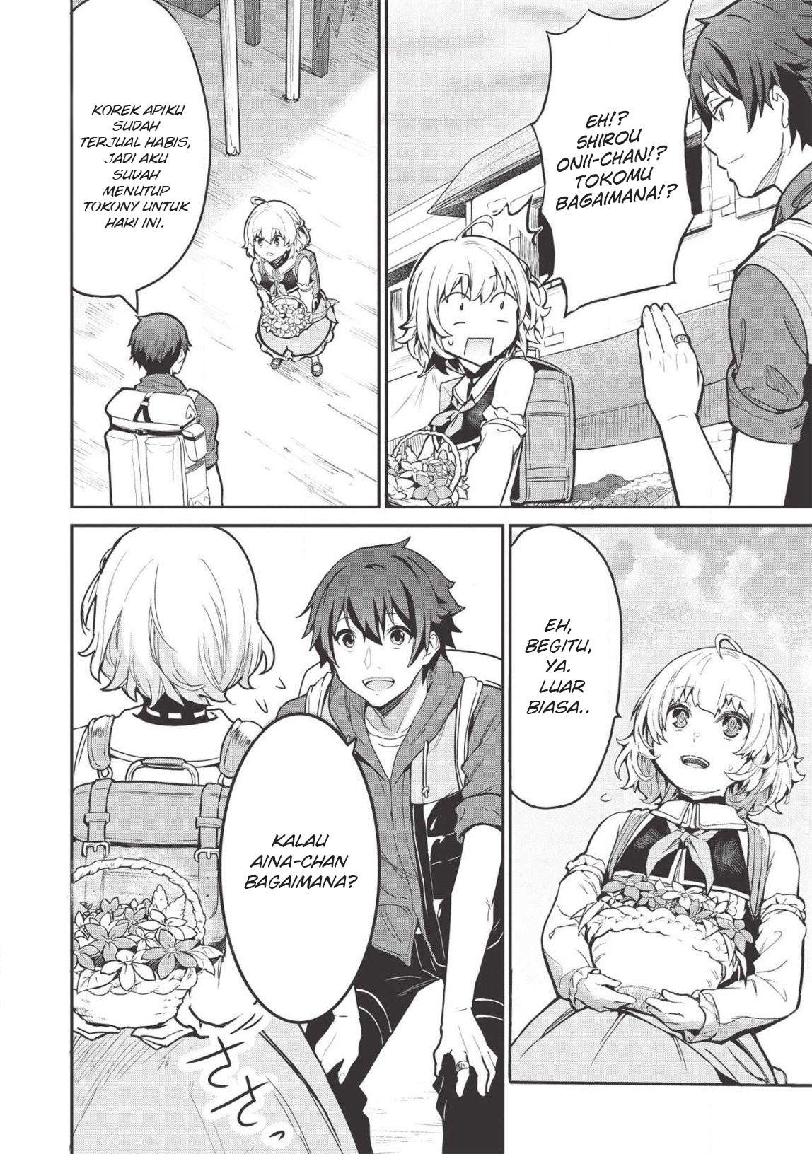 Itsu Demo Jitaku ni Kaereru Ore wa, Isekai de Gyoushoujin o Hajimemashita Chapter 3 Gambar 14