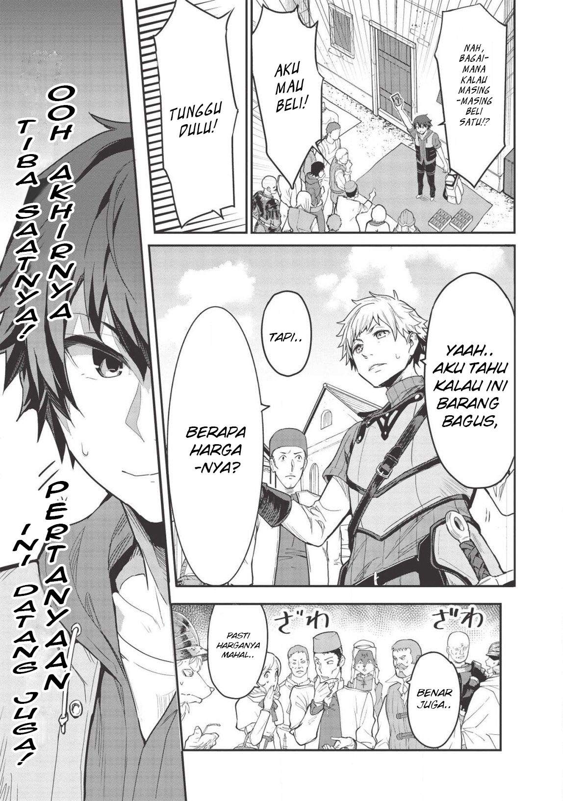 Itsu Demo Jitaku ni Kaereru Ore wa, Isekai de Gyoushoujin o Hajimemashita Chapter 3 Gambar 7