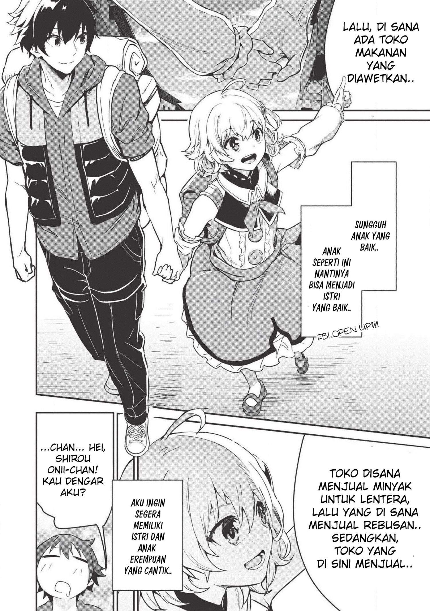 Itsu Demo Jitaku ni Kaereru Ore wa, Isekai de Gyoushoujin o Hajimemashita Chapter 2 Gambar 12