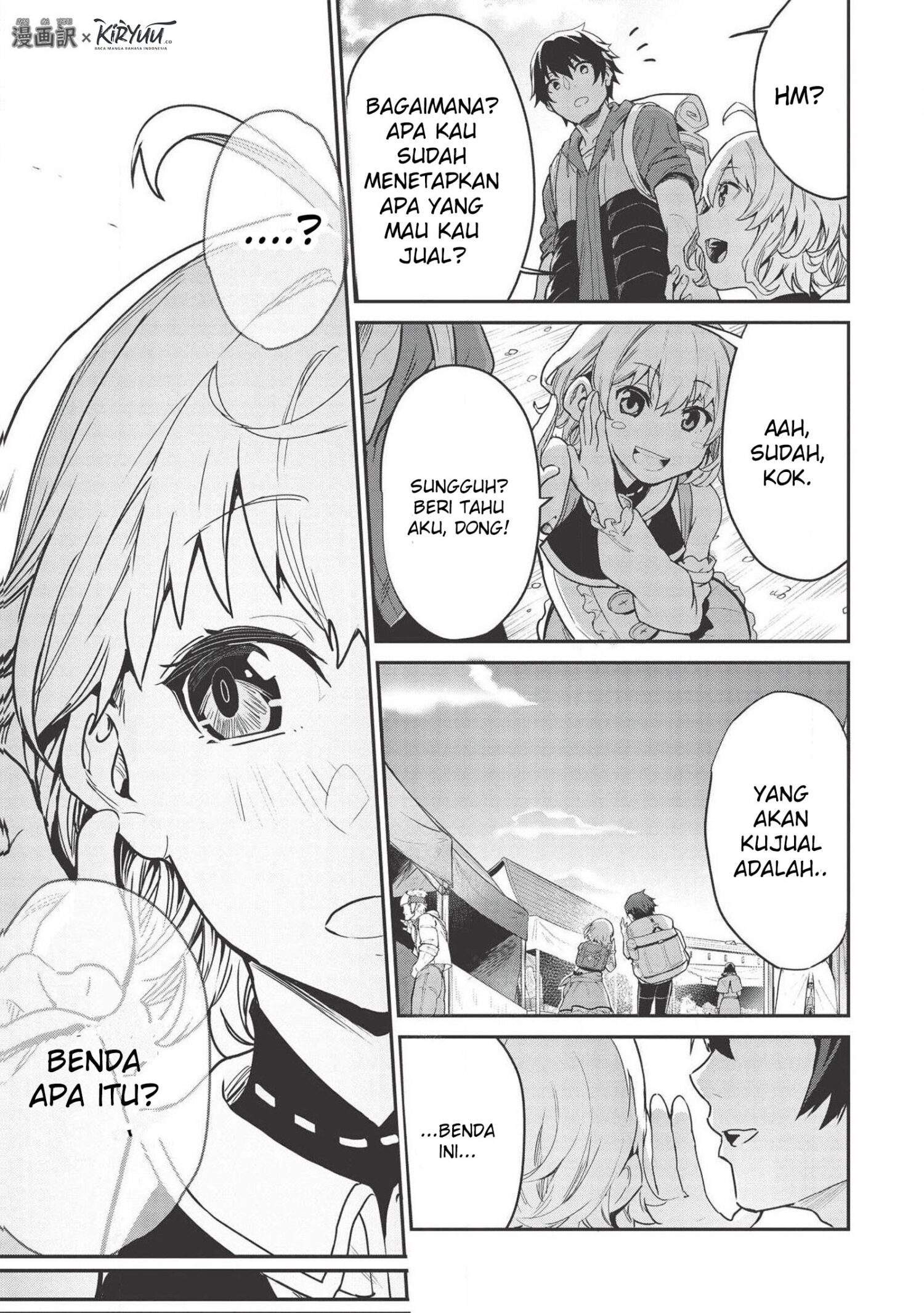 Itsu Demo Jitaku ni Kaereru Ore wa, Isekai de Gyoushoujin o Hajimemashita Chapter 2 Gambar 13