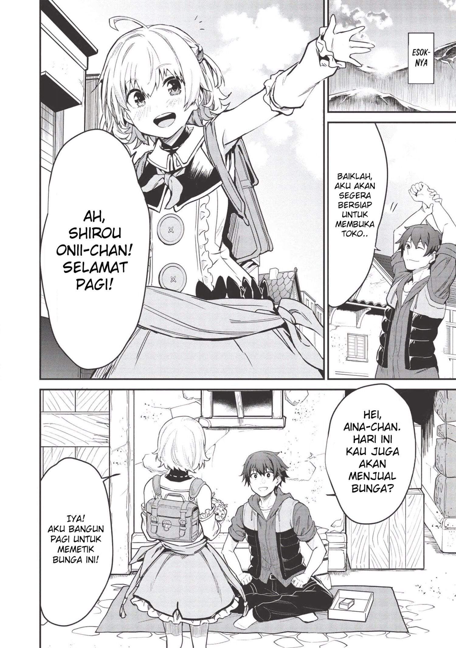 Itsu Demo Jitaku ni Kaereru Ore wa, Isekai de Gyoushoujin o Hajimemashita Chapter 2 Gambar 14