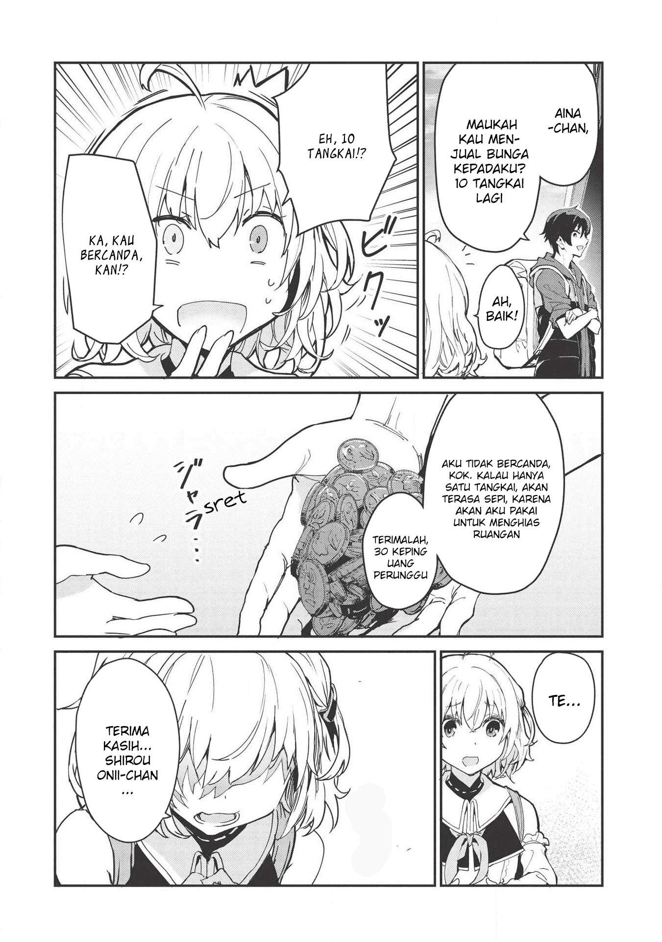 Itsu Demo Jitaku ni Kaereru Ore wa, Isekai de Gyoushoujin o Hajimemashita Chapter 1 Gambar 33