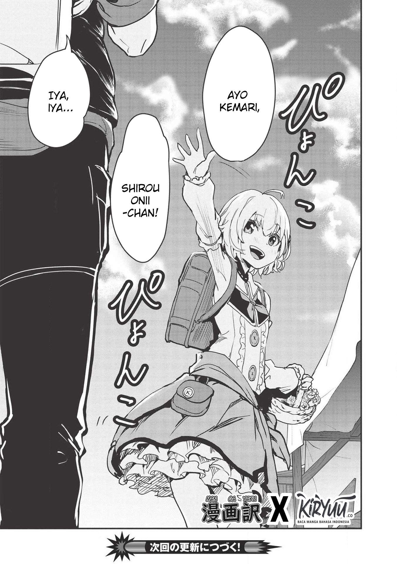 Itsu Demo Jitaku ni Kaereru Ore wa, Isekai de Gyoushoujin o Hajimemashita Chapter 1 Gambar 35