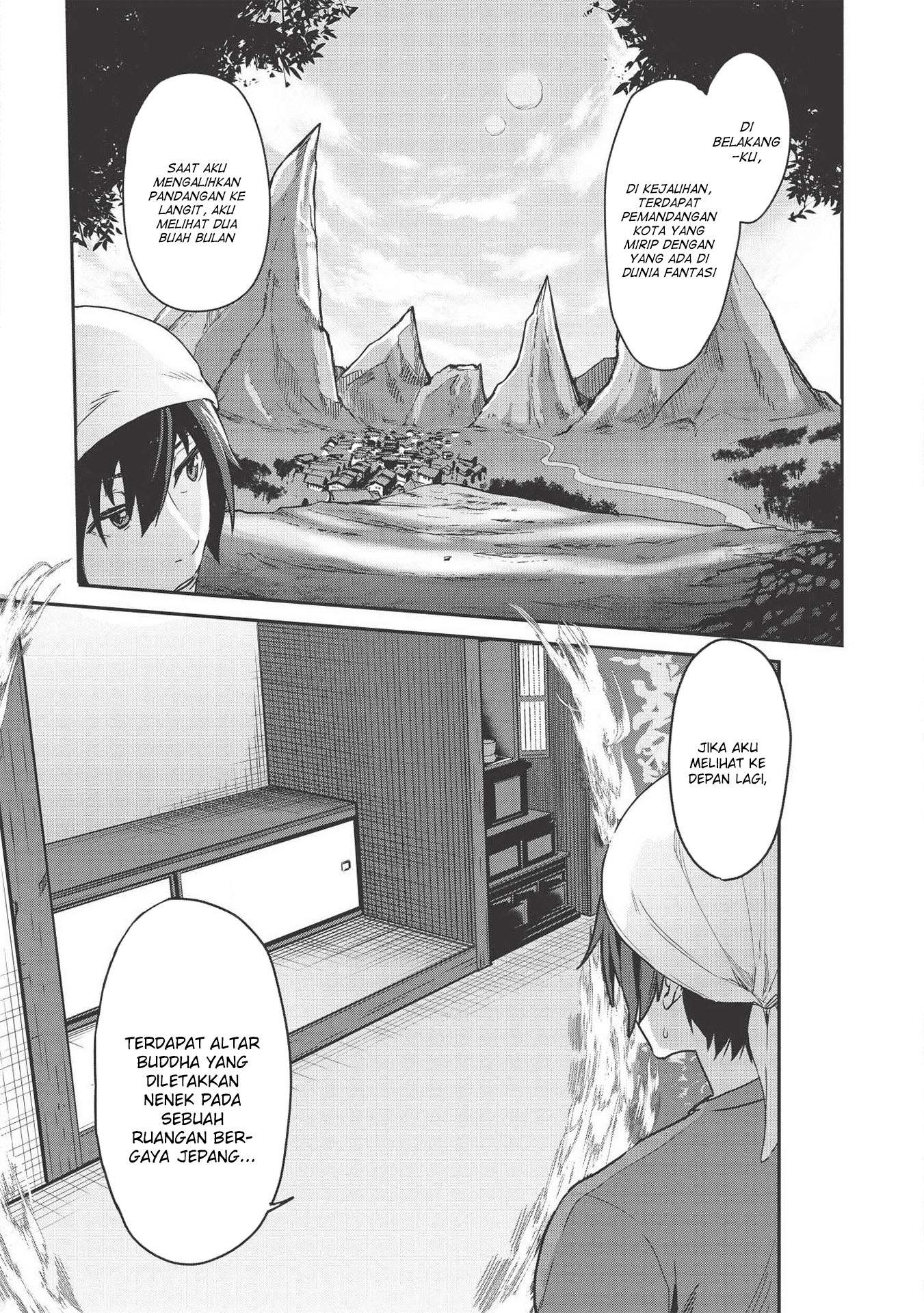 Itsu Demo Jitaku ni Kaereru Ore wa, Isekai de Gyoushoujin o Hajimemashita Chapter 1 Gambar 7
