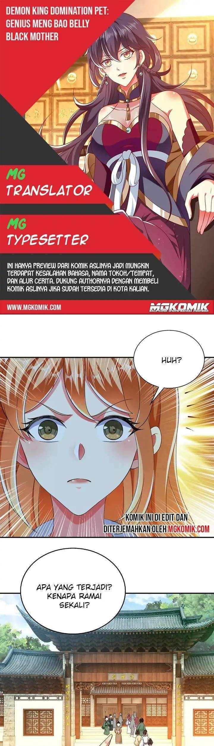 Baca Komik Demon King Domination Pet Genius Meng Bao Belly Black Mother Chapter 22 Gambar 1