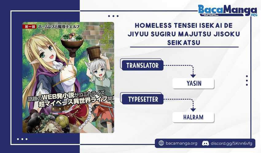 Homeless Tensei: Isekai De Jiyuu Sugiru Majutsu Jisoku Seikatsu Chapter 08.2 1