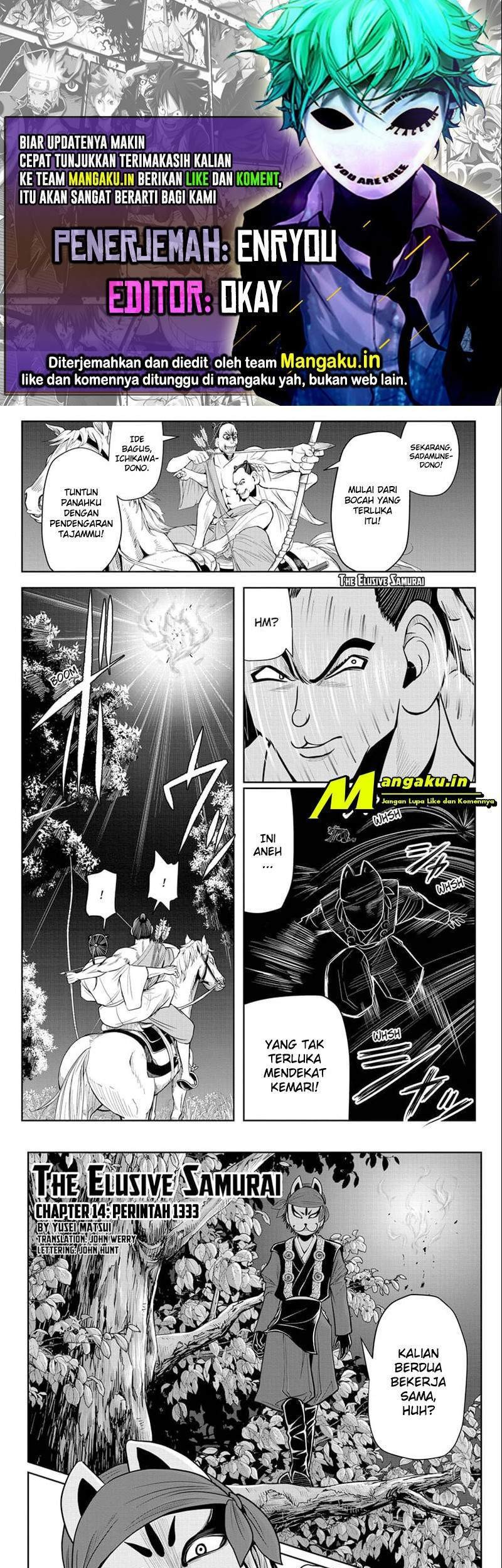 Baca Komik The Elusive Samurai Chapter 14 Gambar 1