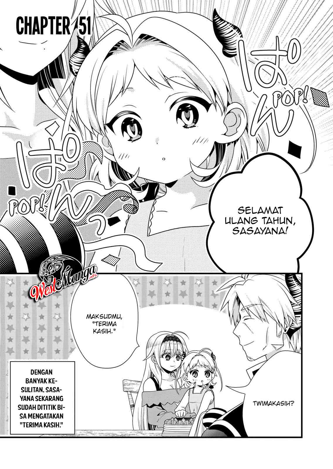 Baca Maou desu Onna Yuusha no Hahaoya to Saikon Shita no de Onna Yuusha ga Giri no Musume ni Narimashita Chapter 51 Gambar 2