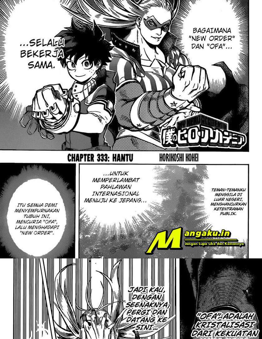 Baca  Boku no Hero Academia Chapter 333 Gambar 2