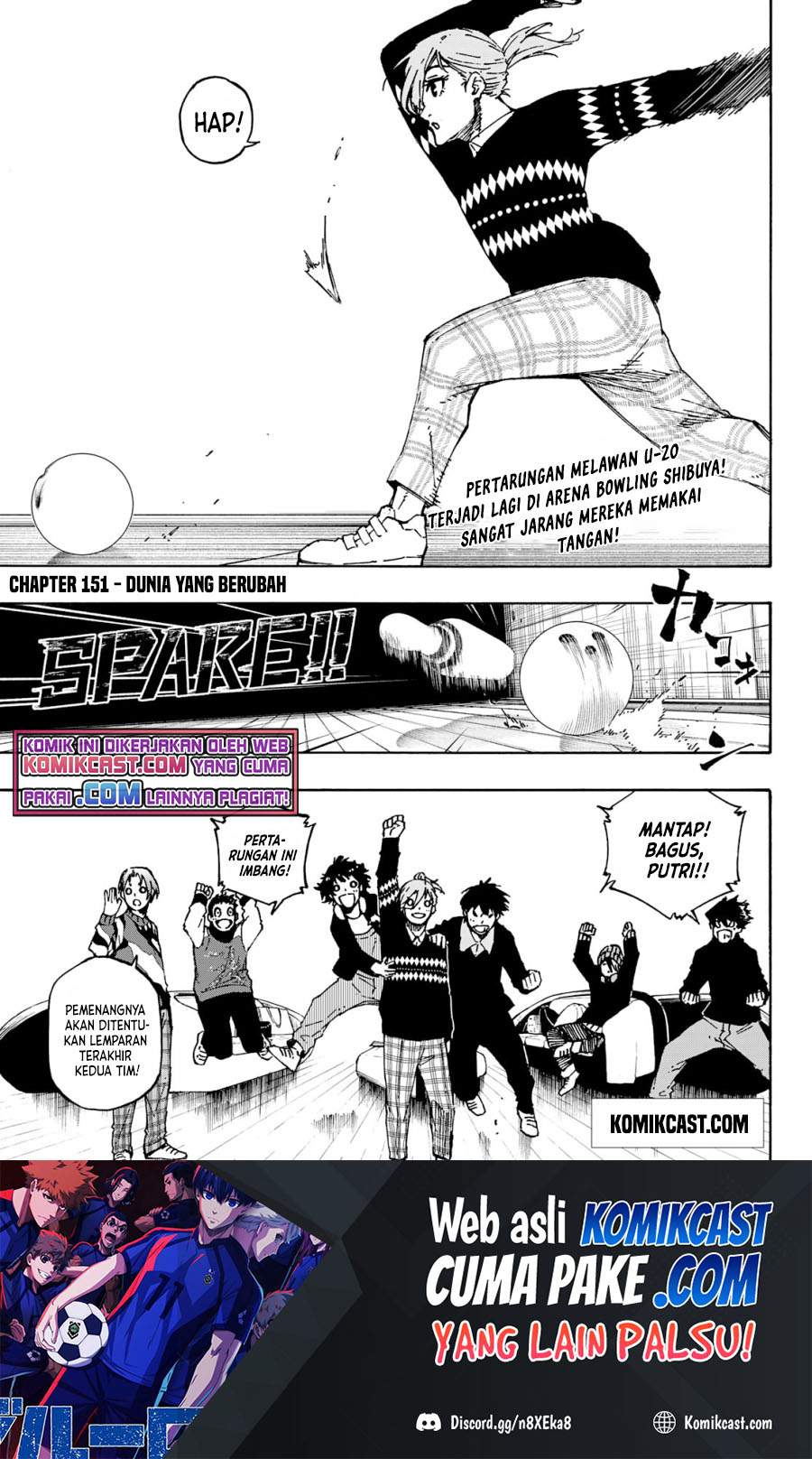 Baca Manga Blue Lock Chapter 151 Gambar 2