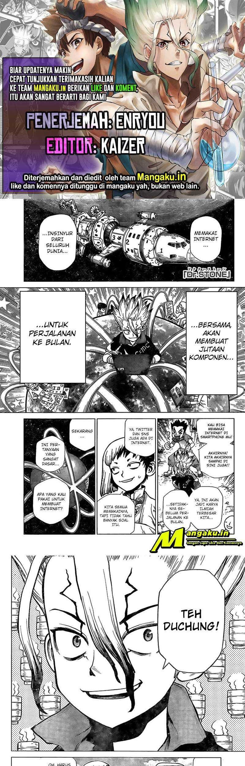 Baca Komik Dr. Stone Chapter 218 Gambar 1