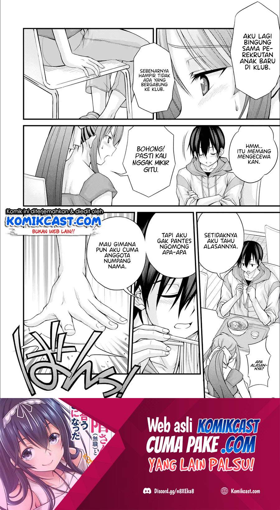 Kirei na Kurokami no Takashina-san (Mushoku) to Tsukiau Koto ni Natta Chapter 05.2. Gambar 8