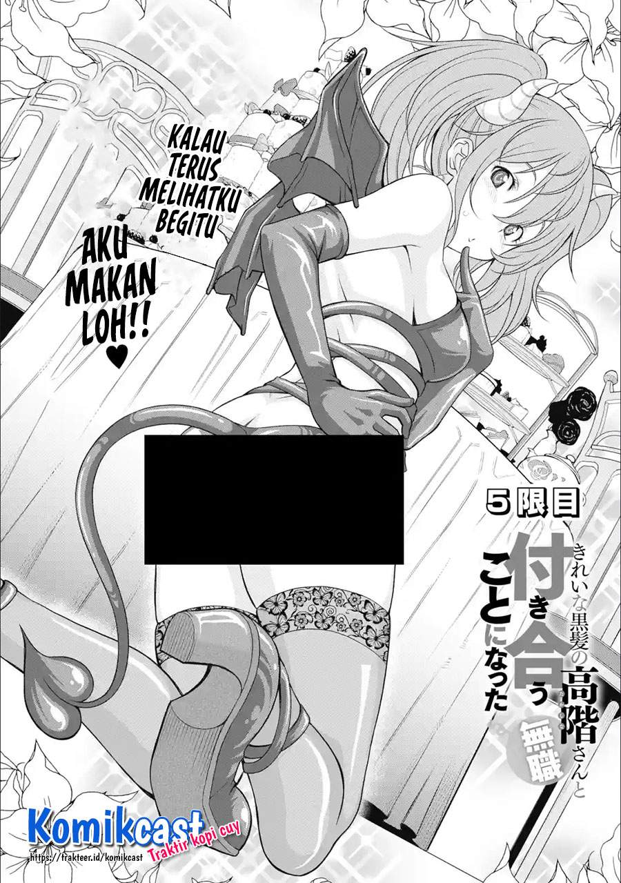 Kirei na Kurokami no Takashina-san (Mushoku) to Tsukiau Koto ni Natta Chapter 05.1 Gambar 3