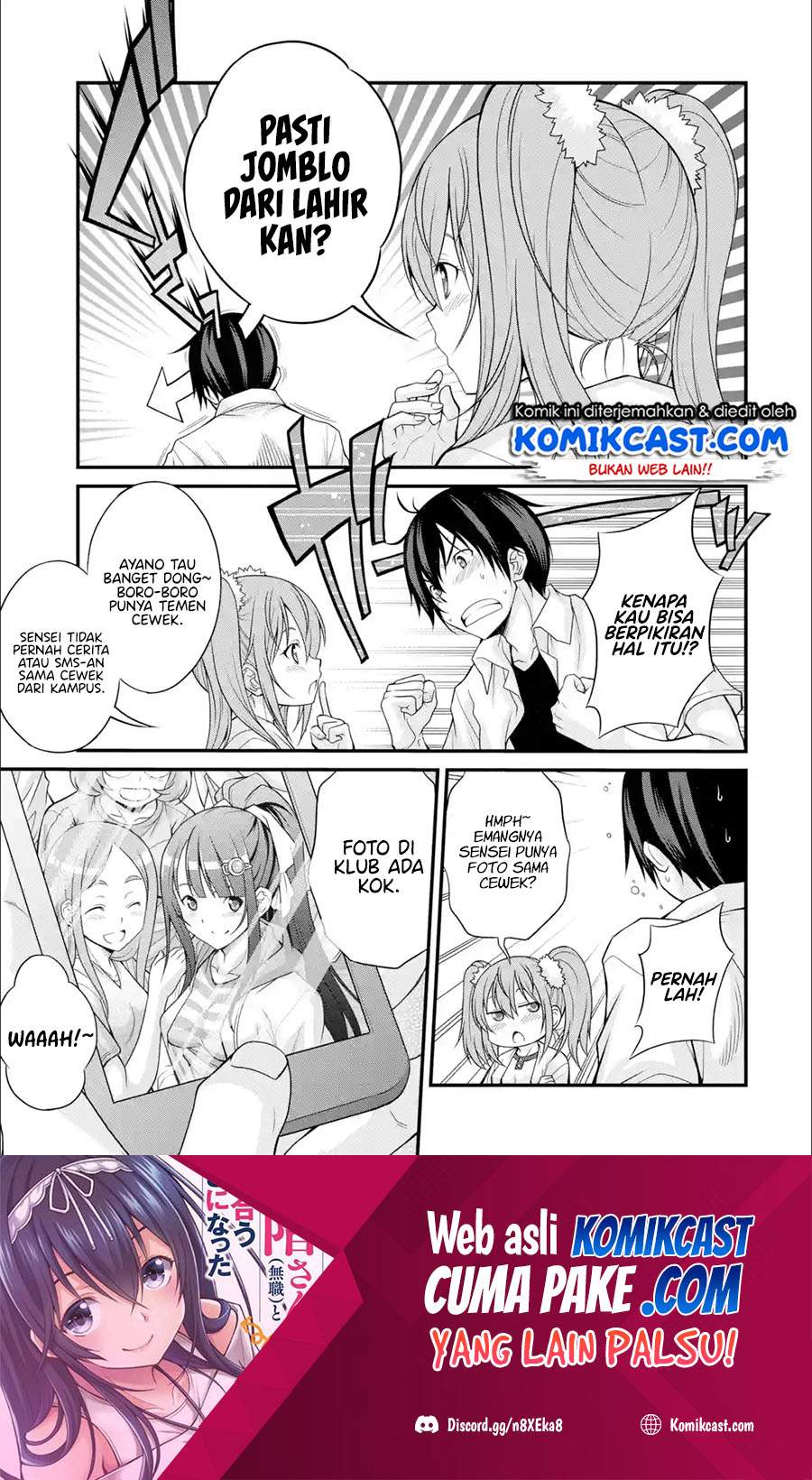 Kirei na Kurokami no Takashina-san (Mushoku) to Tsukiau Koto ni Natta Chapter 05.1 Gambar 8