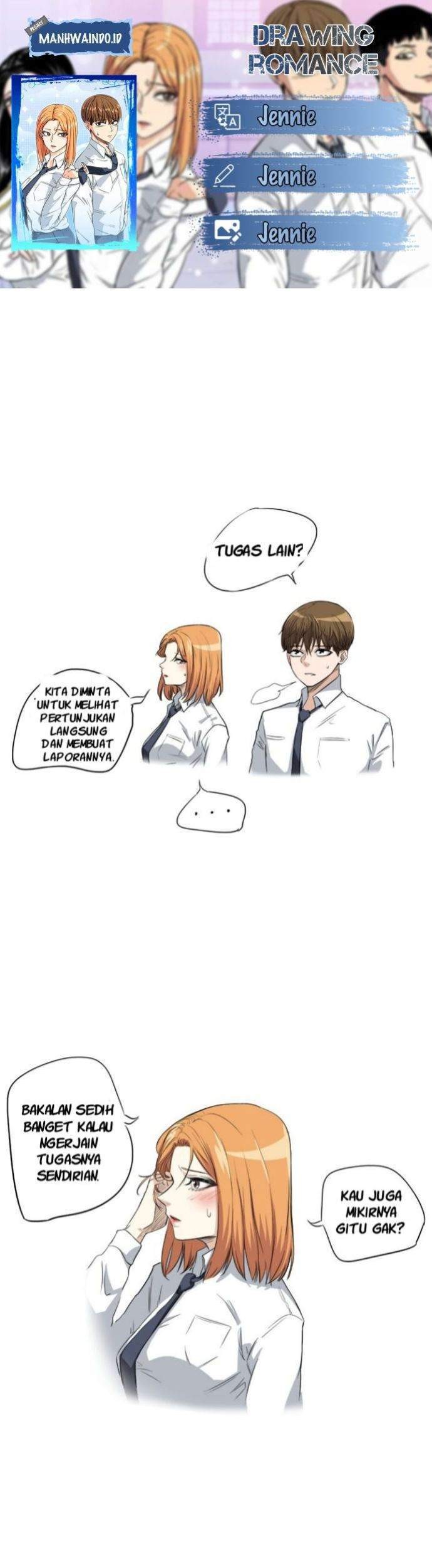 Baca Komik Drawing Romance Chapter 4 Gambar 1