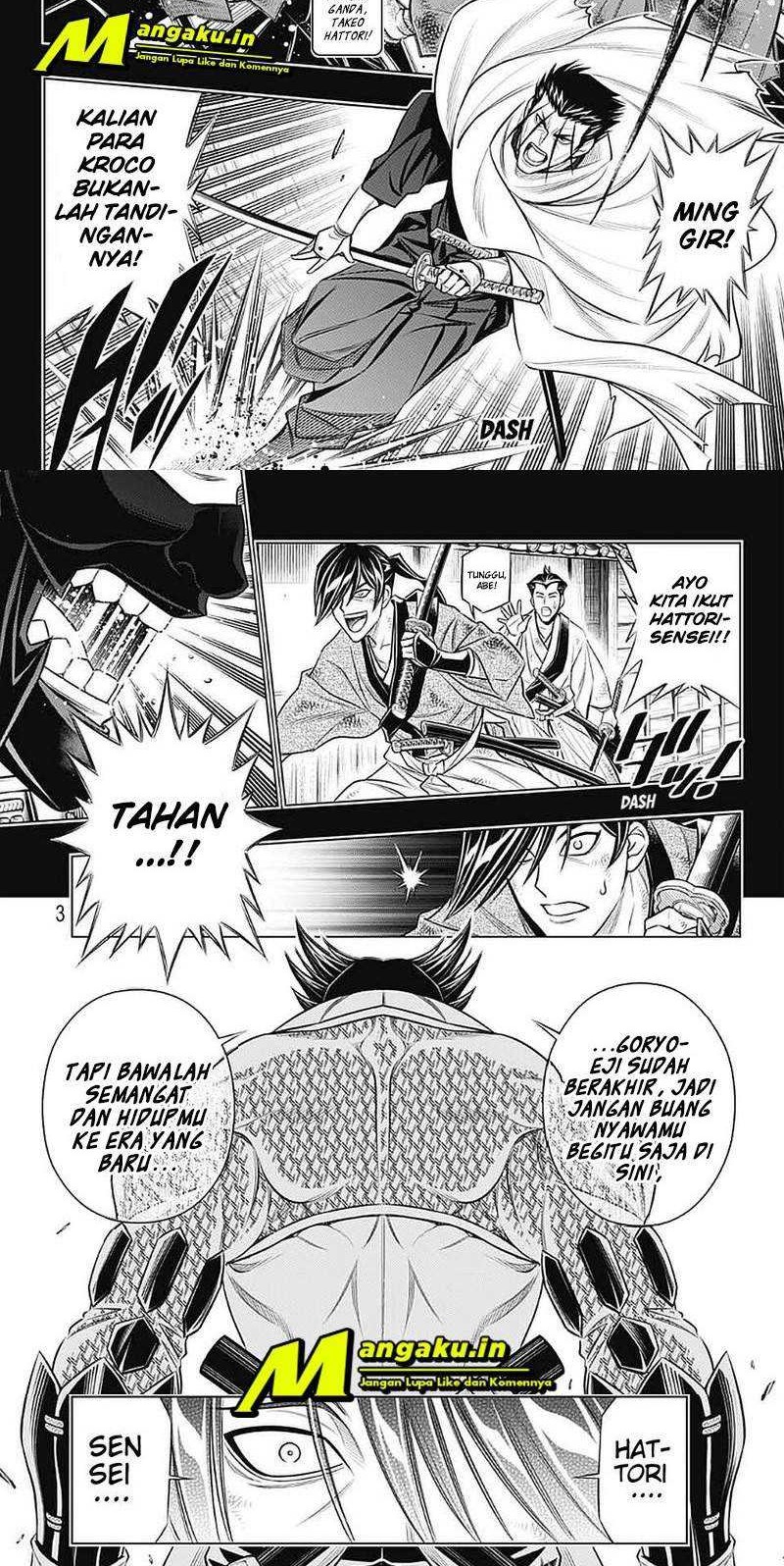 Baca Rurouni Kenshin: Meiji Kenkaku Romantan – Hokkaido-hen Chapter 39.1 Gambar 2