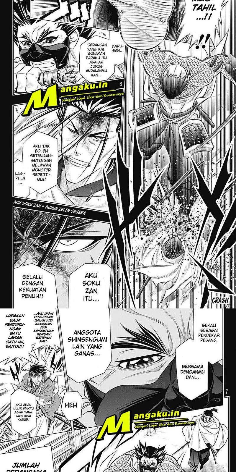 Rurouni Kenshin: Meiji Kenkaku Romantan – Hokkaido-hen Chapter 39.1 Gambar 4