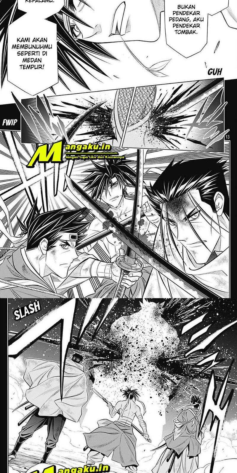 Rurouni Kenshin: Meiji Kenkaku Romantan – Hokkaido-hen Chapter 39.1 Gambar 8