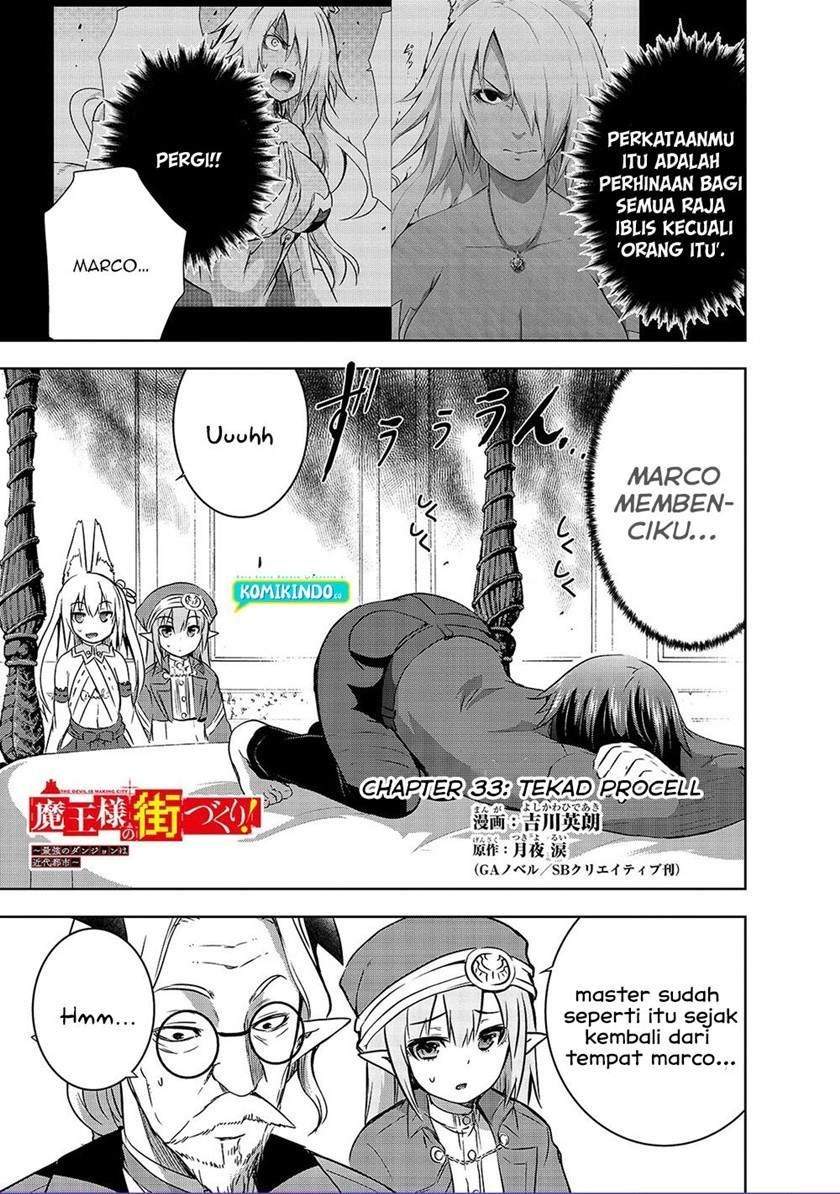 Baca  Maou-sama no Machizukuri! ~Saikyou no Danjon wa Kindai Toshi~ Chapter 33 Gambar 2