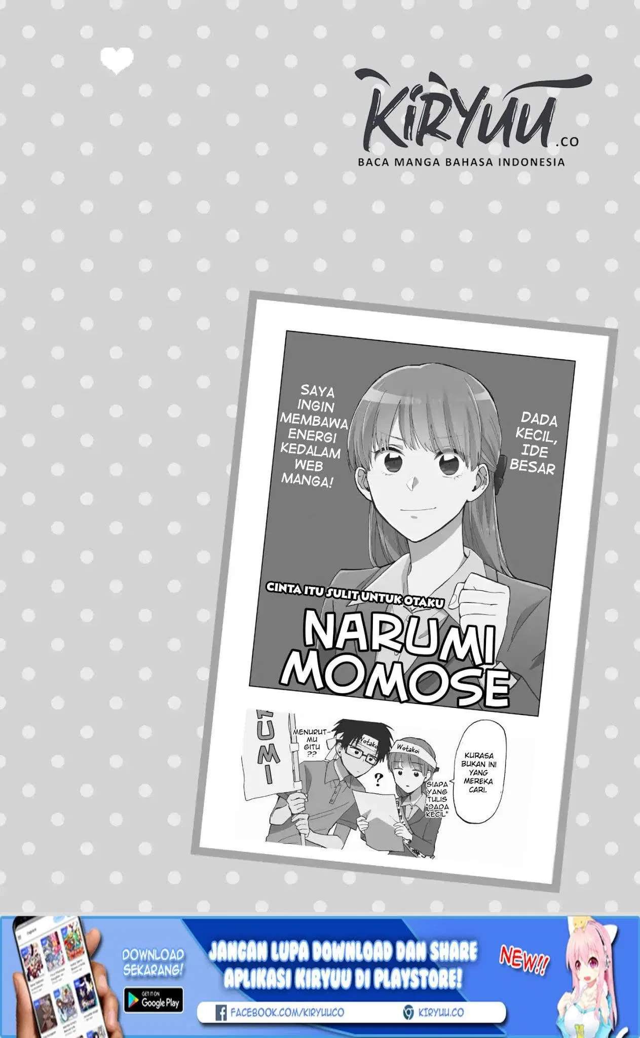 Wotaku ni Koi wa Muzukashii Chapter 37.5 Gambar 15