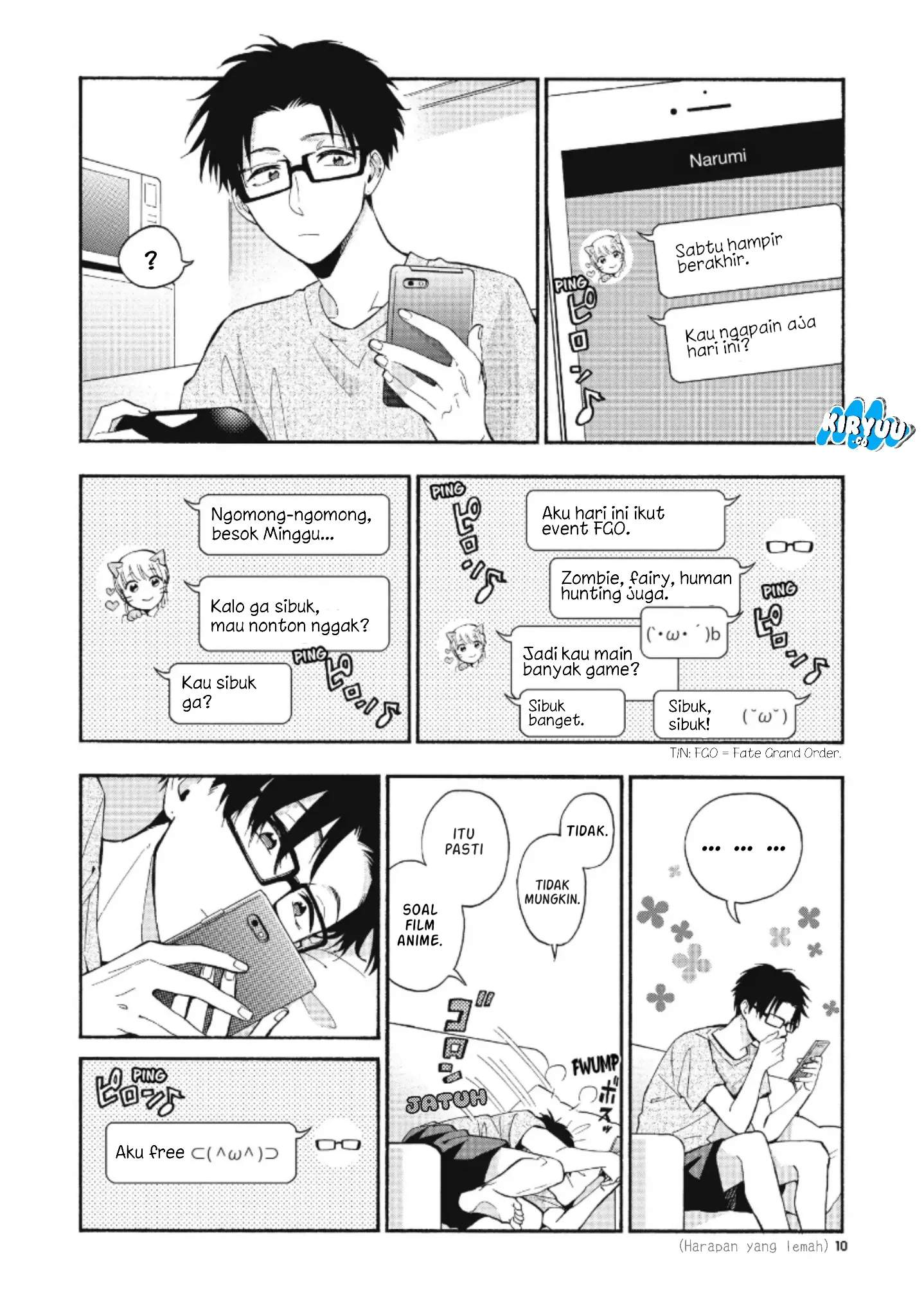 Wotaku ni Koi wa Muzukashii Chapter 32 Gambar 4