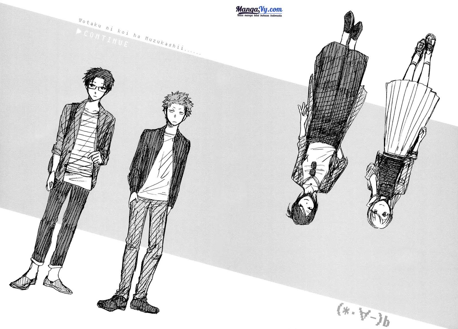 Baca Wotaku ni Koi wa Muzukashii Chapter 19.5 Gambar 2