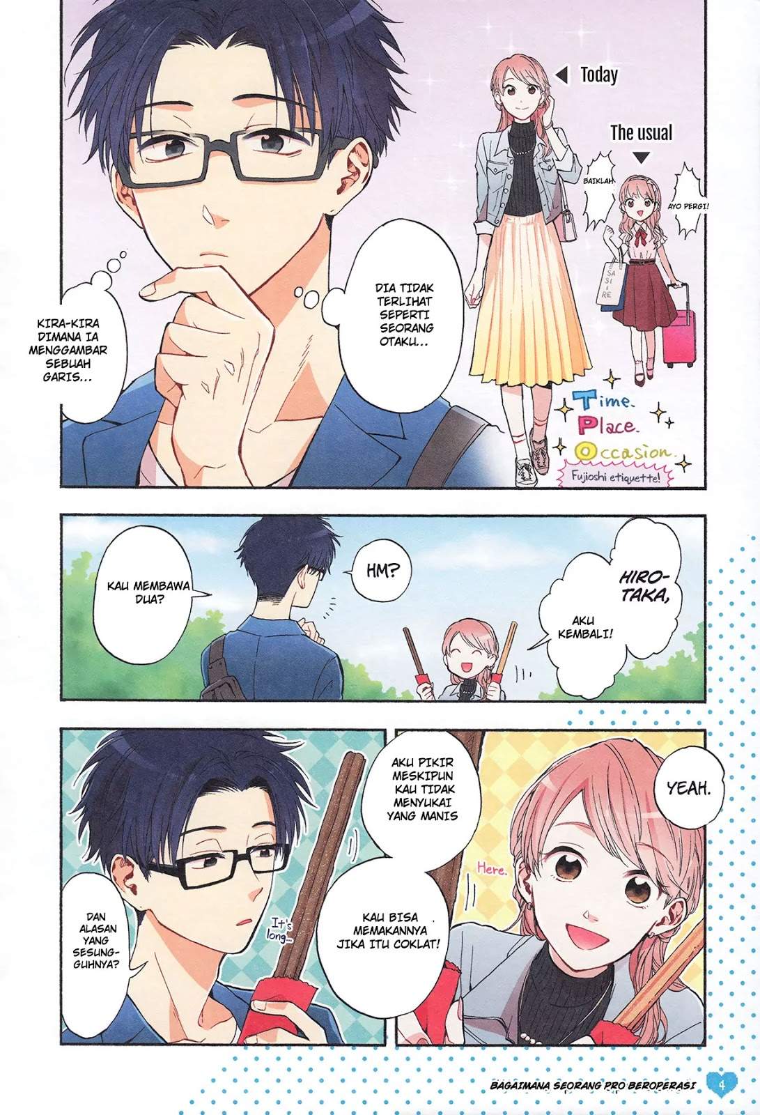 Wotaku ni Koi wa Muzukashii Chapter 14 Gambar 7