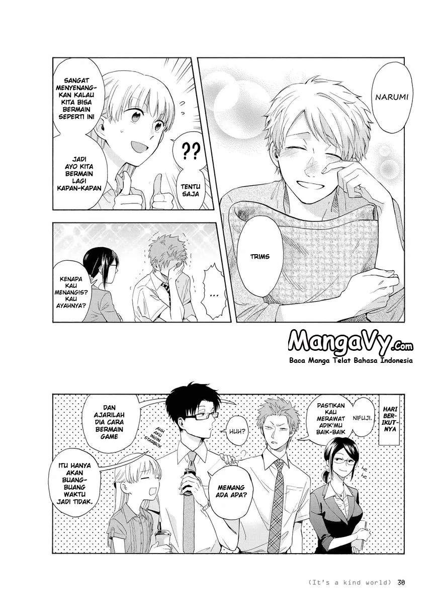 Wotaku ni Koi wa Muzukashii Chapter 07.2 Gambar 12