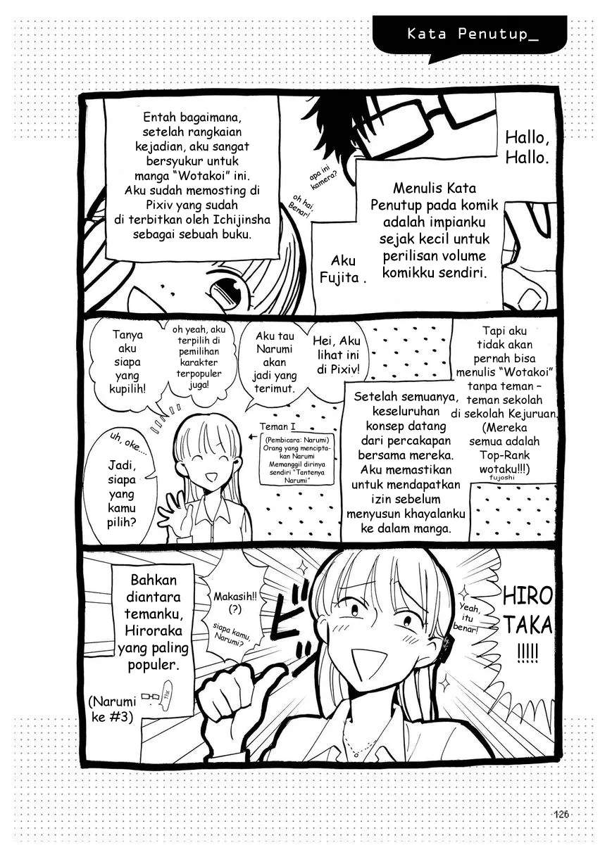 Wotaku ni Koi wa Muzukashii Chapter 05.5 Gambar 13