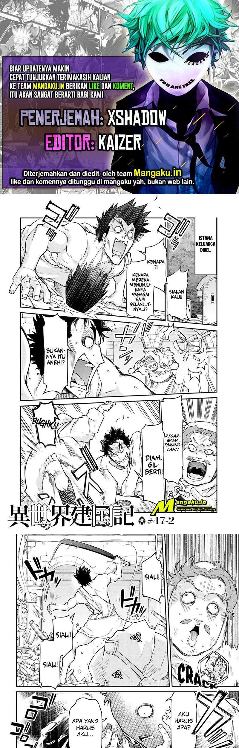 Baca Komik Isekai Kenkokuki Chapter 47.2 Gambar 1