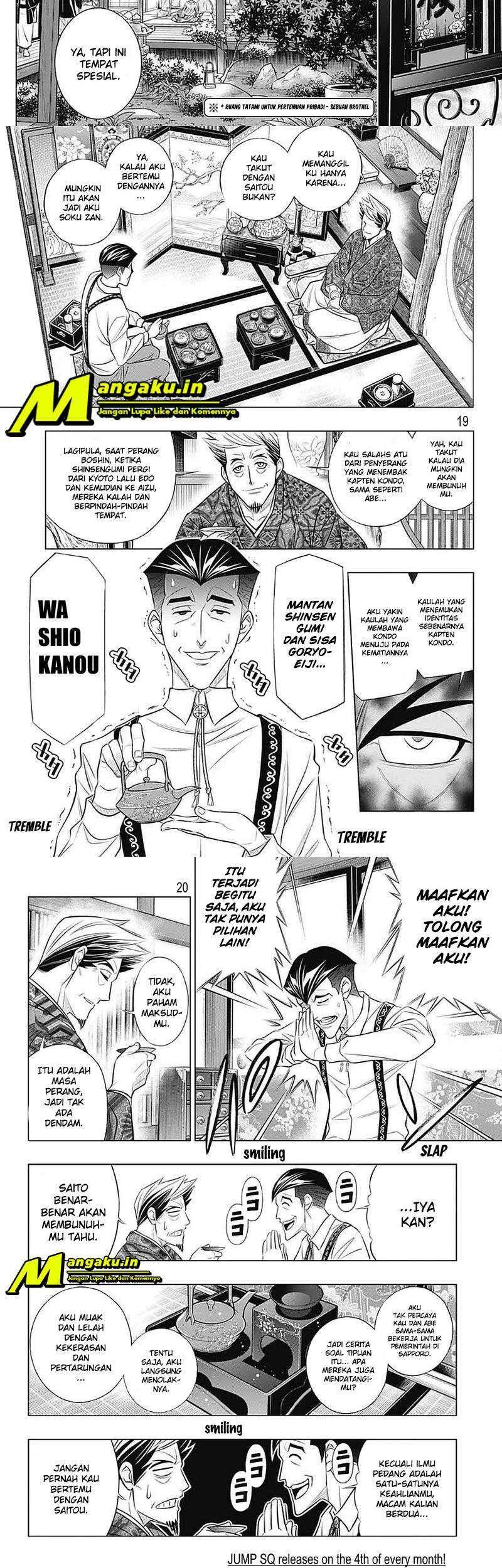 Rurouni Kenshin: Meiji Kenkaku Romantan – Hokkaido-hen Chapter 39.2 Gambar 3