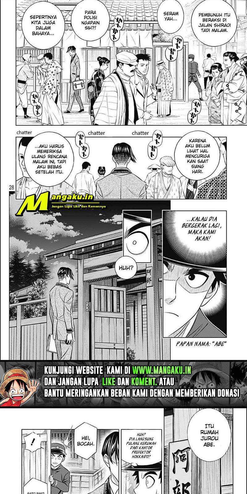 Rurouni Kenshin: Meiji Kenkaku Romantan – Hokkaido-hen Chapter 39.2 Gambar 8