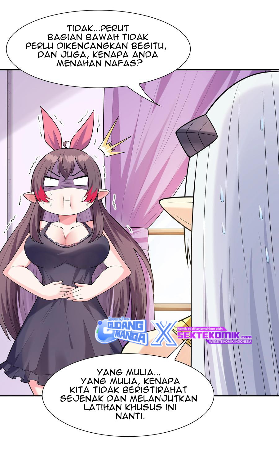 My Harem Is Entirely Female Demon Villains Chapter 21 Gambar 36