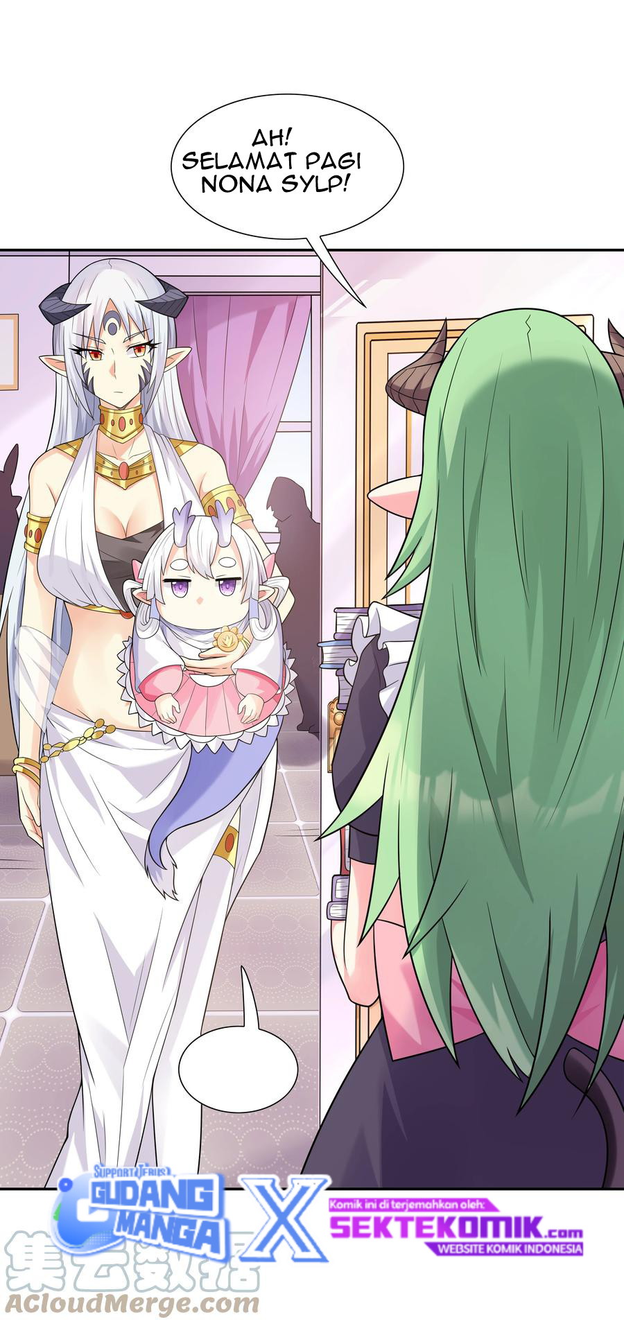 My Harem Is Entirely Female Demon Villains Chapter 18 Gambar 56