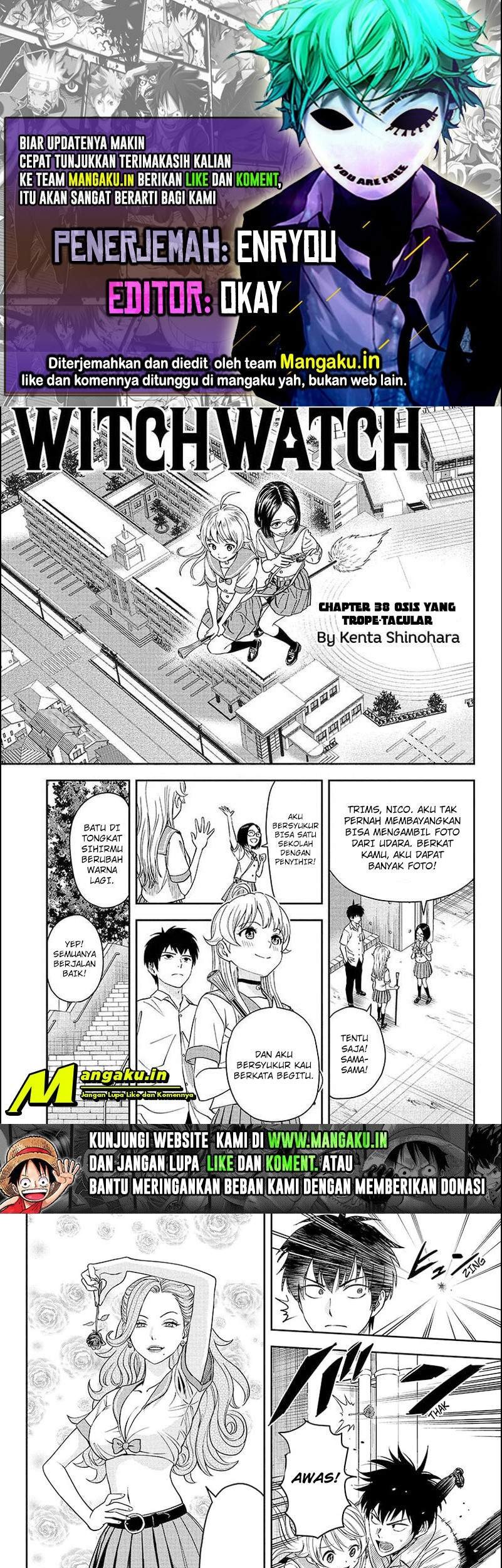 Baca Komik Witch Watch Chapter 38 Gambar 1
