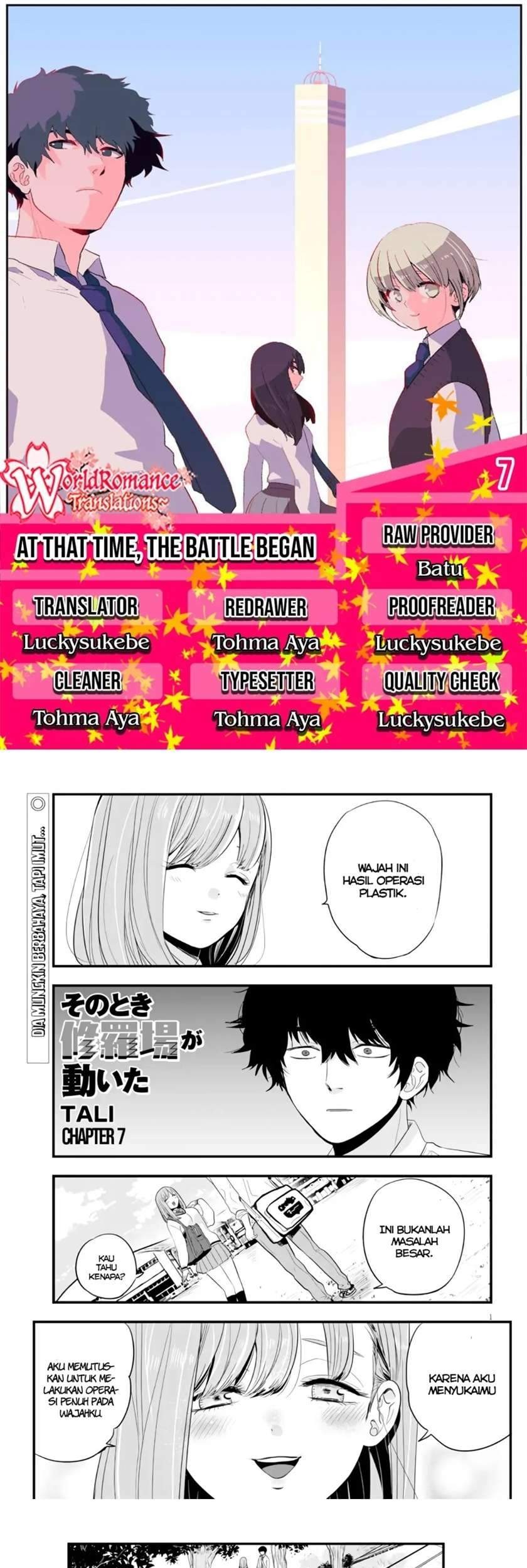 Baca Komik At That Time, The Battle Began Chapter 7 Gambar 1