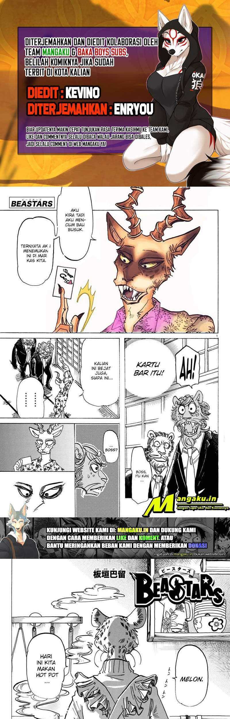 Baca Komik Beastars Chapter 162 Gambar 1