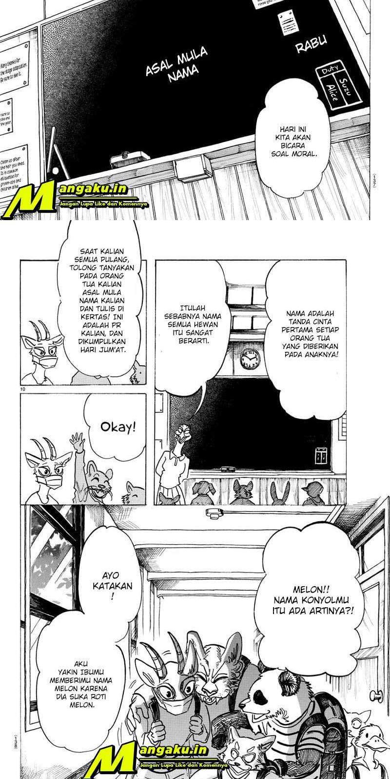 Beastars Chapter 162 Gambar 6