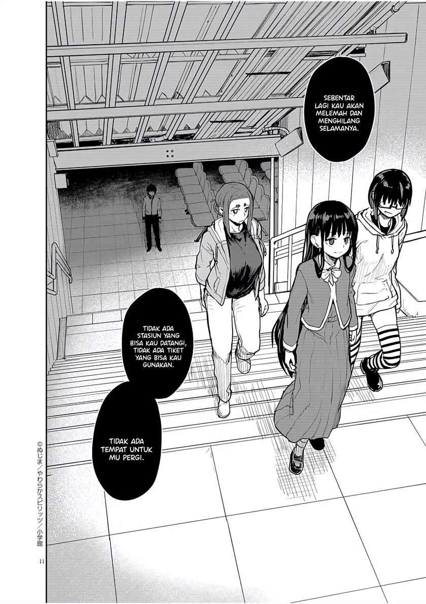 Kaii to Otome to Kamikakushi Chapter 28 Gambar 12