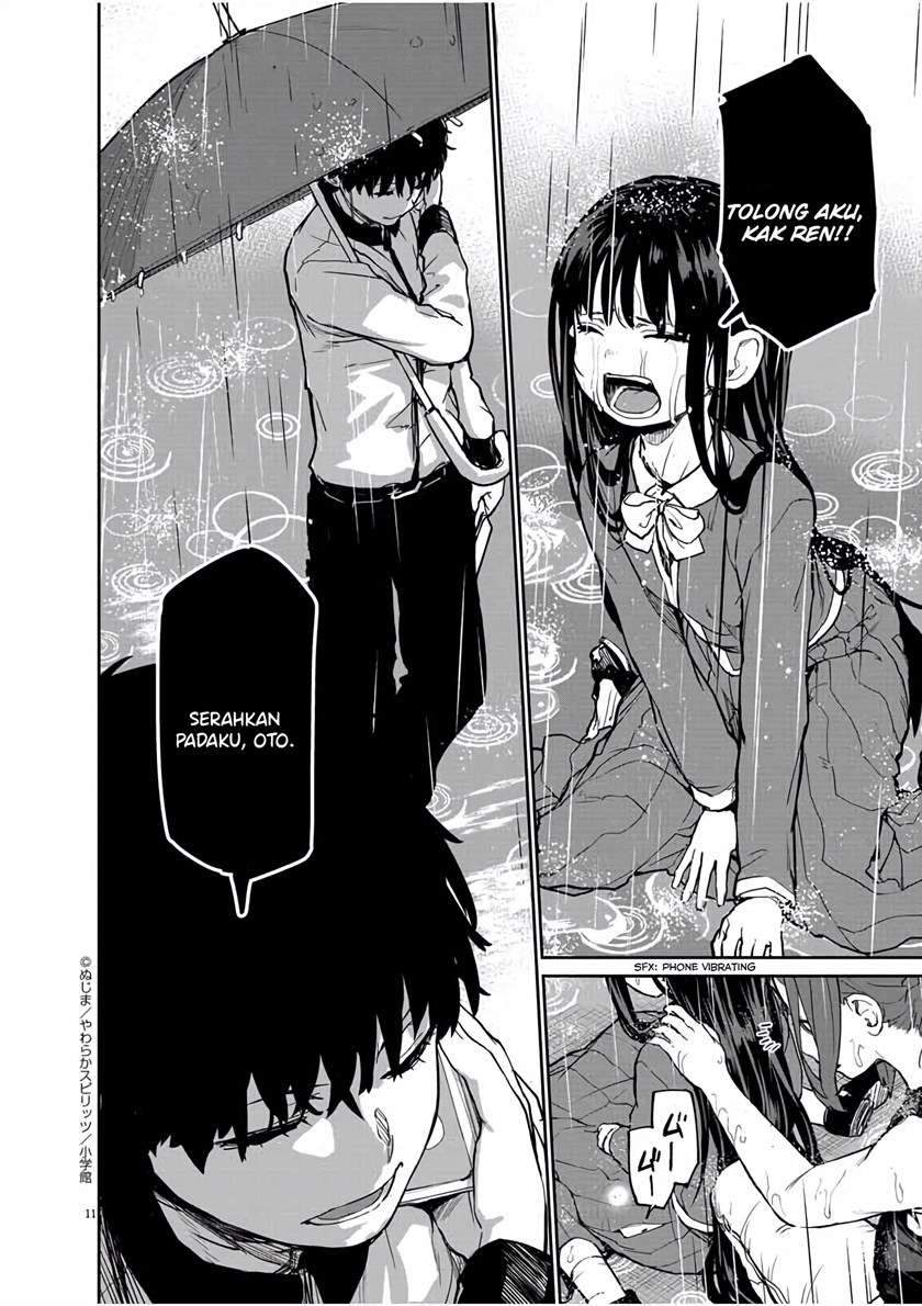 Kaii to Otome to Kamikakushi Chapter 25 Gambar 11