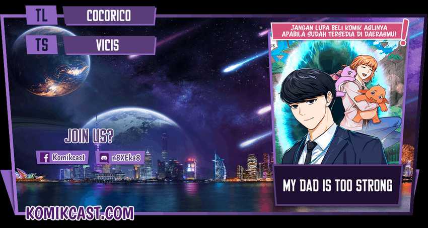 Baca Komik My Dad Is Too Strong Chapter 56 Gambar 1