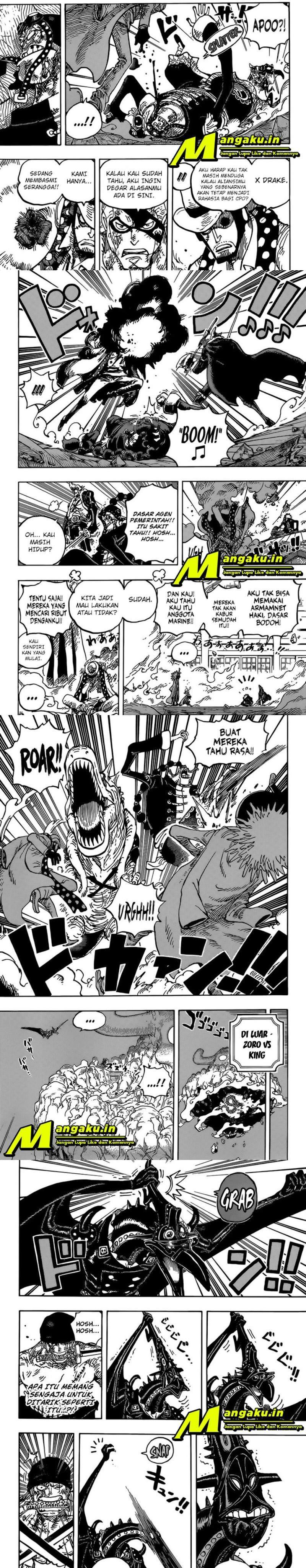 One Piece Chapter 1032 HD Gambar 3