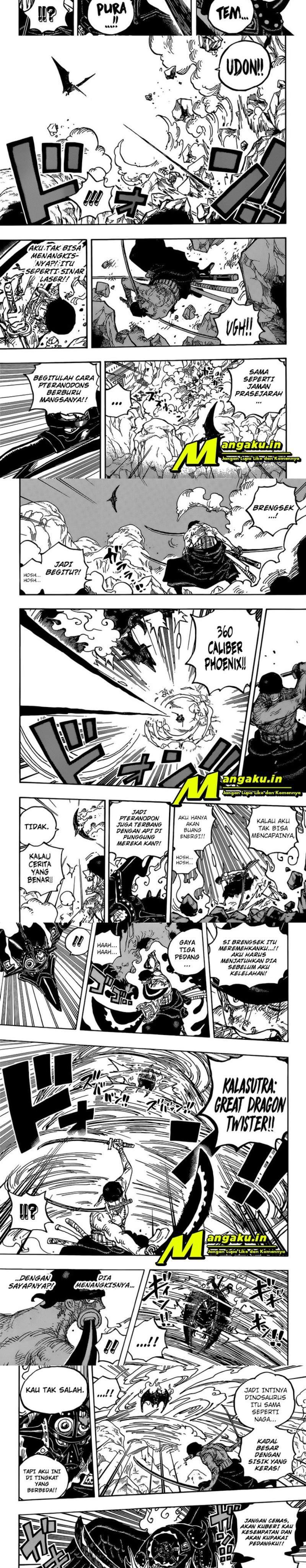 One Piece Chapter 1032 HD Gambar 4