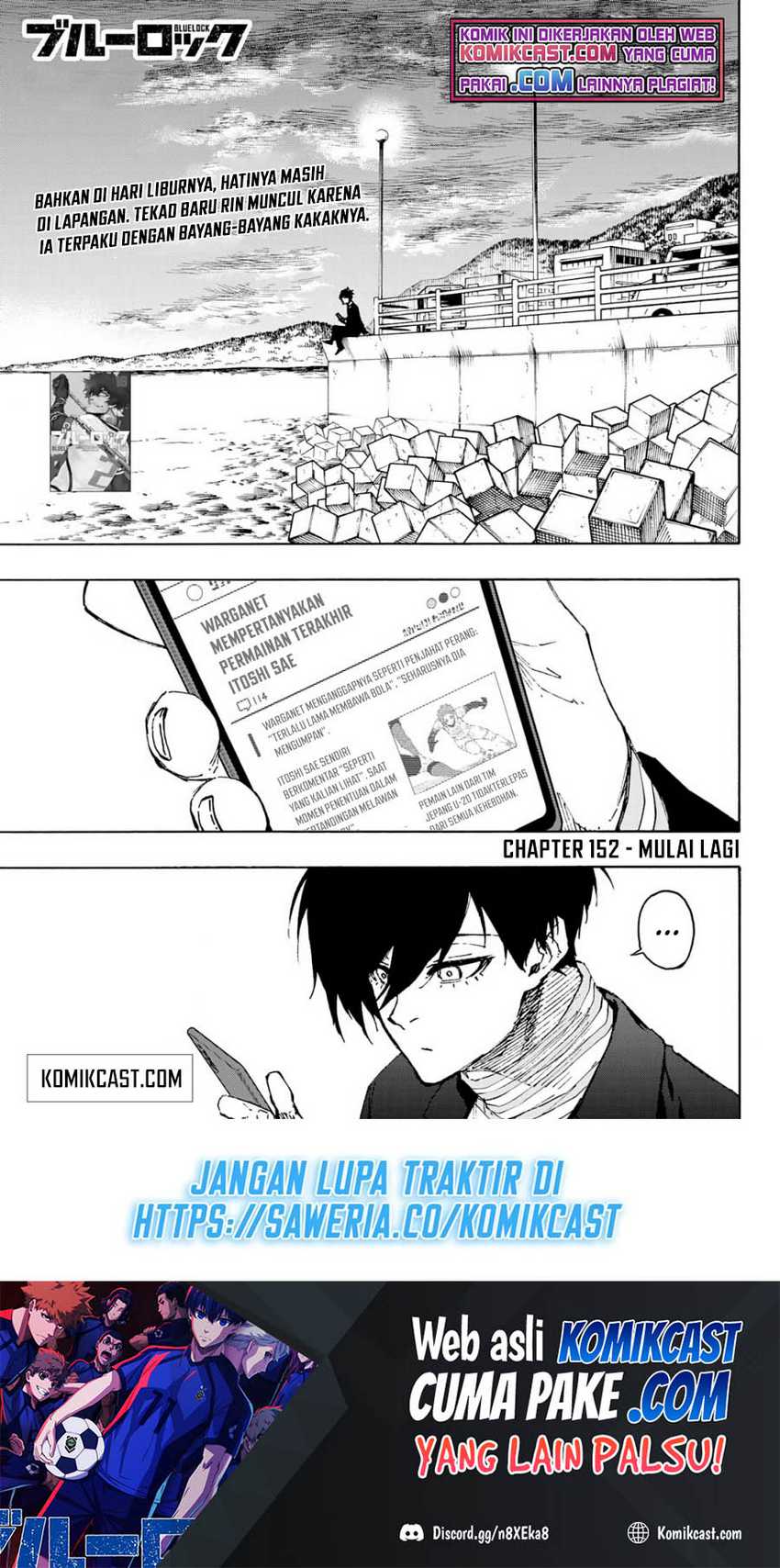 Baca Blue Lock Chapter 152 Gambar 2