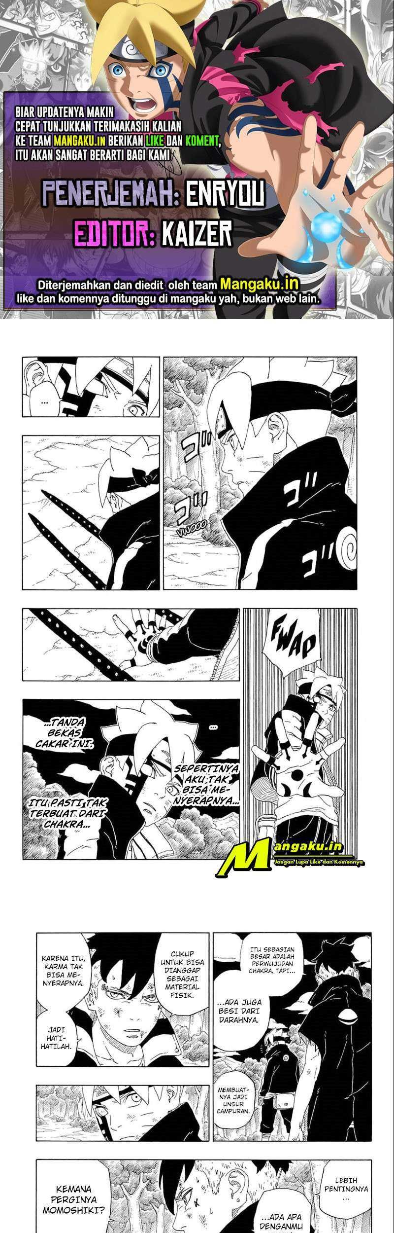 Baca Komik Boruto Chapter 64.2 Gambar 1
