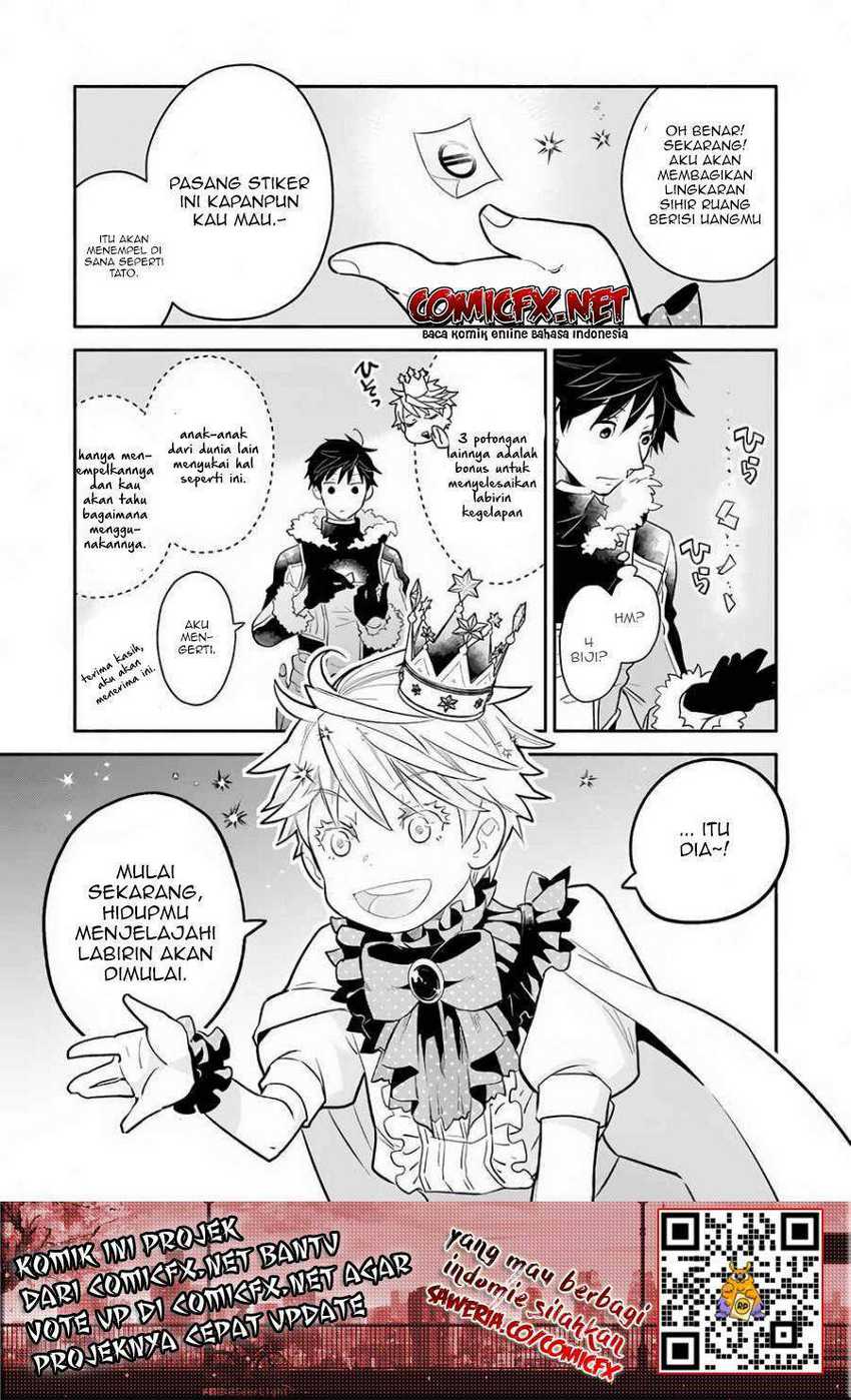 Baca  Yakusai no Moushigo to Seijo no Meikyuu Chapter 03.2 Gambar 2