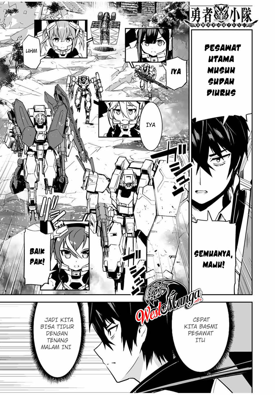 Baca  Yuusha Shoutai Kamoku Yuusha Wa Nagisa Renai Chapter 13 Gambar 2