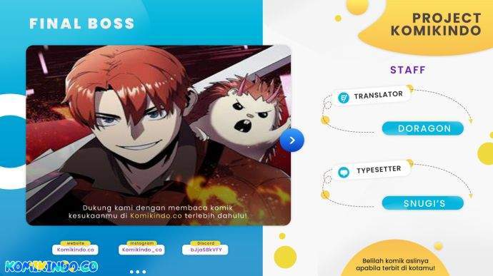 Baca Komik Final Boss Chapter 9 Gambar 1