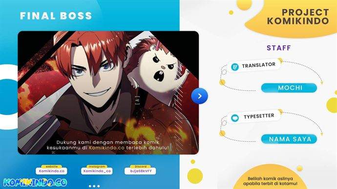 Baca Komik Final Boss Chapter 6 Gambar 1