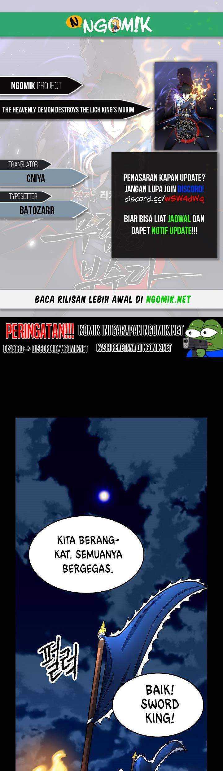 Baca Komik The Heavenly Demon Destroys the Lich King’s Murim Chapter 19 Gambar 1